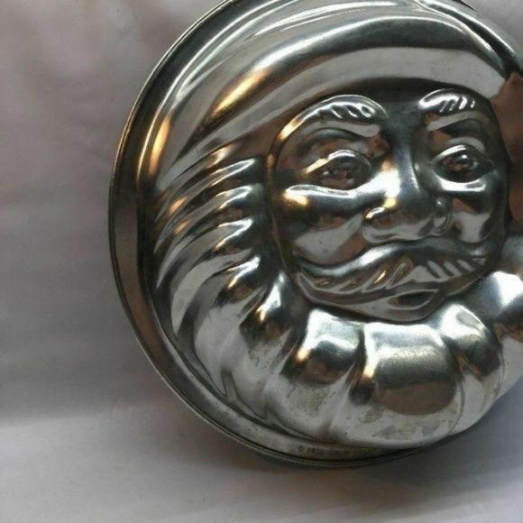 Progressus 2000 #725 Santa Claus Face Christmas Baking Jello Cake Vintage - Picture 4 of 8